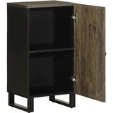 vidaXL Komoda črn 40x33x75 cm trden mangov les | Shoptok.si