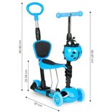 Bbo trotinet za decu 5u1 Bubamara Giga Blue | ePonuda.com