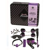 Secret BDSM set KOMPLET ZA VEZIANJE PURPLE & BLACK COLLECTION Cene