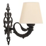 Opviq zidna lampa lily cream black | ePonuda.com