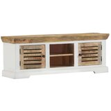 TV omarica 110x30x40 cm trden mangov les, (20732022) Cene