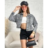 Resti Women's denim jacket with lettering | Shoptok.si