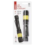  360° COB LED svetilka kovinska, 270 lm, 2× AA | Shoptok.si