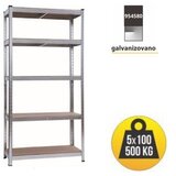 SmartStorage Polica metal medijapan 180x90x60cm 5x100kg | ePonuda.com