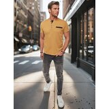 DStreet Koszulka męska polo khaki | Shoptok.si