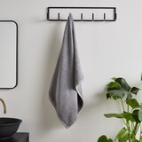 Catherine Lansfield Sivi brzosušeći/od frotira pamučan ručnik 90x140 cm Quick Dry – | shoptok.hr