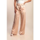 Fenzy Hlače V Imitaciji Satena, Roza | Shoptok.si