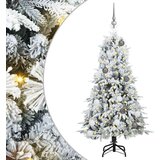 vidaXL Umjetno božićno drvce s nogom s stalakom Zelena 150 cm PE i PVC | shoptok.hr