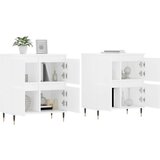  Komode bijele 2 kom od konstruiranog drva | shoptok.hr