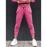 DStreet Spodnie dresowe damskie RELAX MODE różowe | Shoptok.si