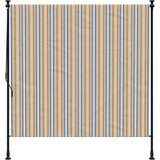  Vanjska roleta žuto-bijela 200 x 270 cm od tkanine i čelika | shoptok.hr