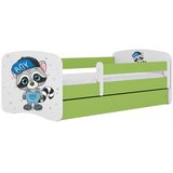 HAPPYKIDS Dječji krevet Dreamy rakun 180x80 bez madraca bez ladice Zelena | shoptok.hr