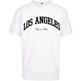 MT Upscale L.A. College Oversize Tee white Cene