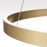 Orion led luster na sajli, prigušiva, kolk LED/80W/230V 2700/3000/4000K prečnika 80 cm, zlatna | Eponuda.com