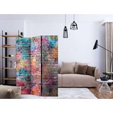  Paravan u 3 dijela - Colourful Brick [Room Dividers] 135x172 | shoptok.hr