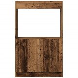  Visoka komoda boja staro drvo 63x33x100 cm konstruirano drvo | shoptok.hr