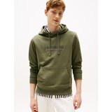 Tommy Hilfiger Majica 'BRAND LOVE' mornarska / oliva / brusnica | Shoptok.si