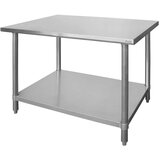  Delovna Miza Central, Inox, 1000x600x850mm | Shoptok.si