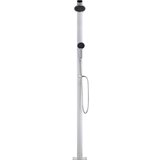  Vrtni tuš sa smeđom bazom 220 cm aluminijski | shoptok.hr