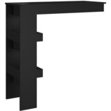  Zidni barski stol crni 102 x 45 x 103,5 cm konstruirano drvo | shoptok.hr