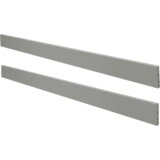Flexa Sprememba stranice postelje LUNA 140 cm, siva | Shoptok.si