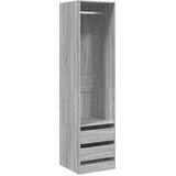  Ormar s ladicama sivi hrast 50 x 50 x 200 cm konstruirano drvo | shoptok.hr