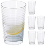 čaše staklene set 200ml 6/1 571