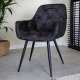 MID.YOU SET STOLOV, kovina, umetna masa, tekstil antracit | Shoptok.si