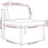  7-dijelna vrtna garnitura s jastucima aluminijska antracit | shoptok.hr