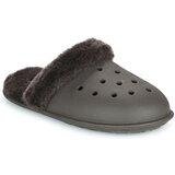 Crocs Classic Fuzz Scuff Smeđa Cijene