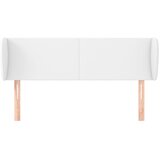  Uzglavlje s ušima bijelo 147x23x78/88 cm od umjetne kože | shoptok.hr
