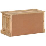 vidaXL klop s prostorom za shranjevanje 85x40x45 cm trden mangov les | Shoptok.si