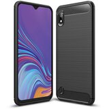  Gumijasti / gel etui Carbon za Samsung Galaxy A10 - črni Cene