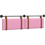  Držeće uzglavlje Zidne Ružičasta 190 x 55 x 5 cm Antikni PU | shoptok.hr