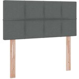  Krevet s prostorom za pohranu s LED-om Tamno siva 90 x 190 cm | shoptok.hr