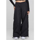 Urban Classics Women's Ripstop Double Cargo pants black Cene