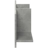  Zidni ormarić boja betona 100x16,5x30 cm od konstruiranog drva | Eponuda.com