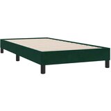Box Spring krevet bez madraca tamnozeleni 90x210 cm samt | Eponuda.com