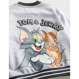 Sinsay Pamučna baseball jakna s printom Tom and Jerry | shoptok.hr