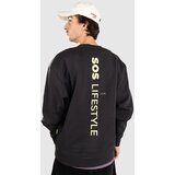 SOS Bovec Crew V1 Pulover blue graphite Cene