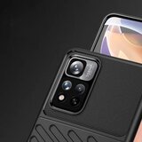 Onasi Silikonski ovitek Tunder Armor za Xiaomi Redmi Note 11 5G - črn | Shoptok.si