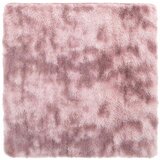 Maison Chic Visoka košata Preproga, Rug prašna roza 160x160 cm poliester, (22120616) | Shoptok.si