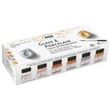 Kreul set boja za staklo i porcelan KREUL metallic 6 x 20 ml Cene