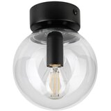  Plafonsko svetlo ELIAS 1xE14/5W/230V prečnik 13 cm crna/prozirna | Eponuda.com