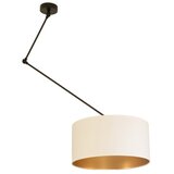  LED podesiv luster na štapu GORTA 1xE27/60W/230V bela/zlatna | Eponuda.com