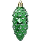  Božićna kuglica s četinicom 40 pcs Zelena Plastika | shoptok.hr