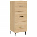 Maison Chic Komoda - Predalnik sonoma hrast 34,5x34x90 cm inženirski les, (21717940) | Shoptok.si