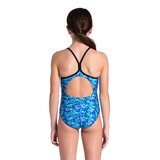 Arena kupaći za devojčice pooltiles swimsuit lightdrop back | ePonuda.com
