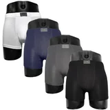 4-PACK moške boksarice všita elastika