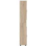 vidaXL Kopalniška omarica TULUM sonoma hrast 37 x 31.5 x 203 cm | Shoptok.si